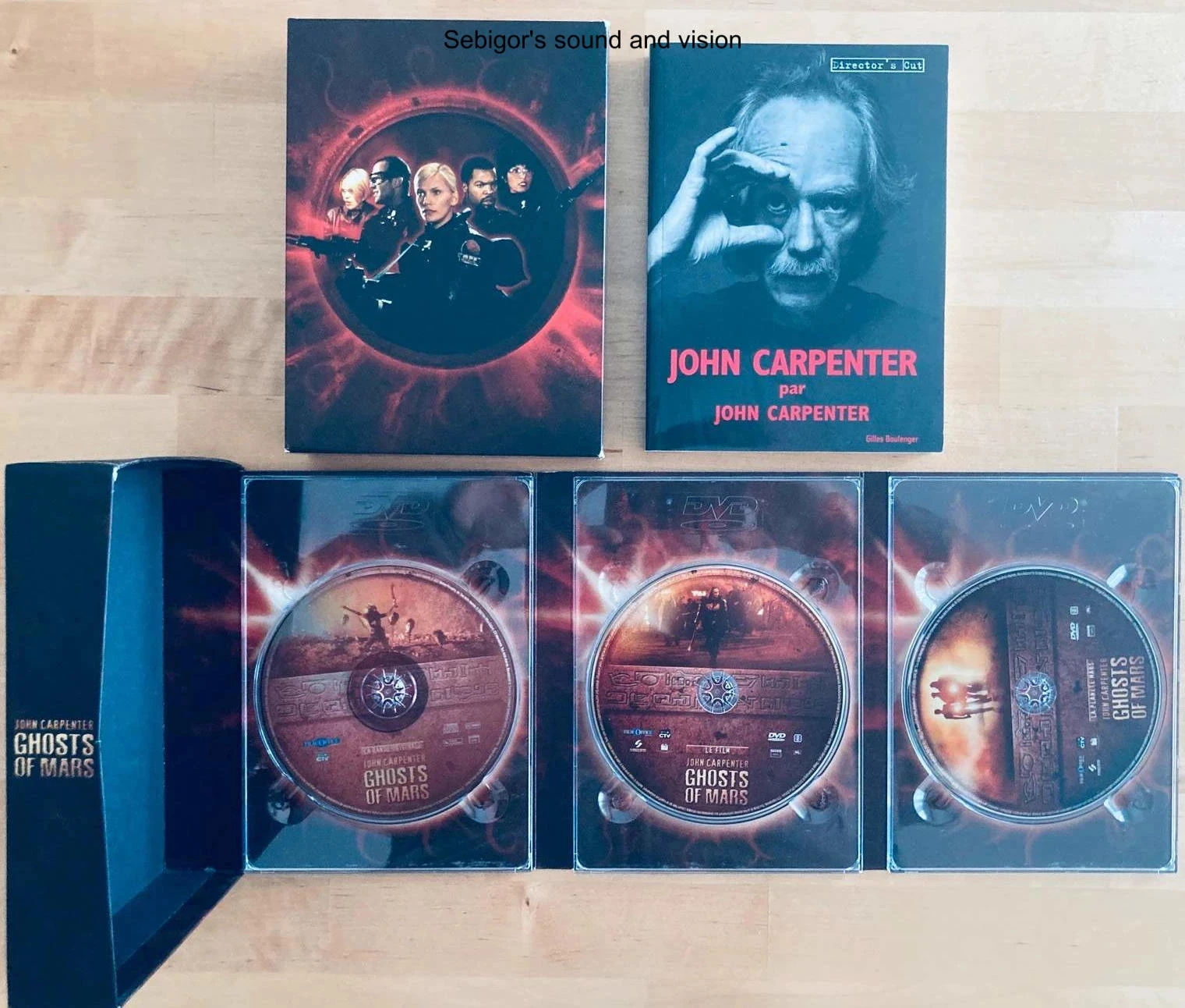 Coffret DVD Ghosts of Mars de John Carpenter edição colecionador limitada. – photo 4